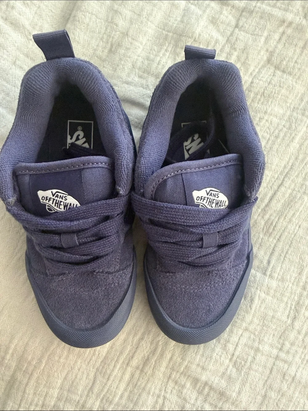 Vans Kids Navy Low-Top Skate Sneakers